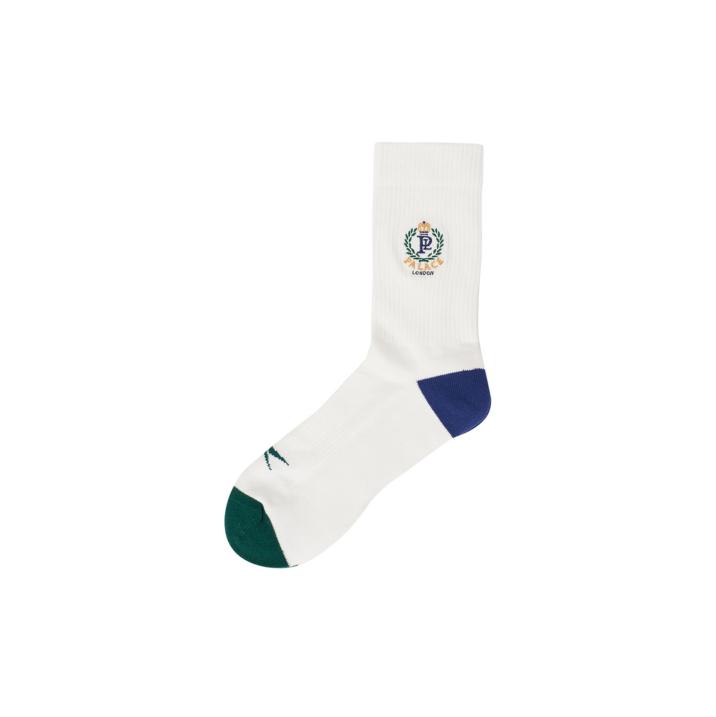 PALACE SOCKS REEBOK WHITE one color