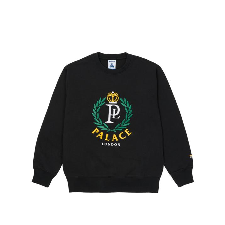 PALACE REEBOK CREW BLACK one color