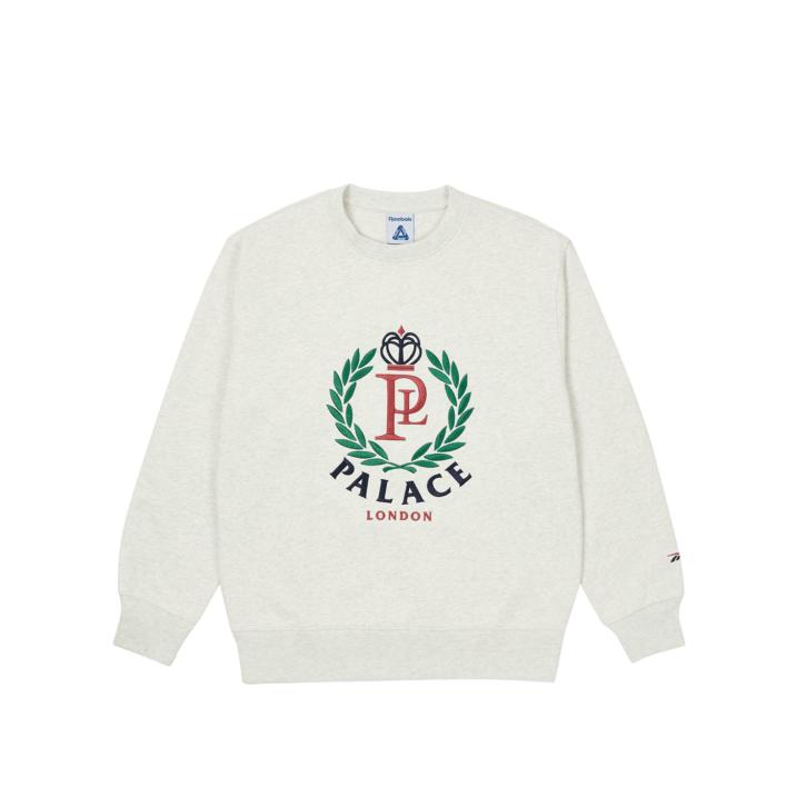 PALACE REEBOK CREW GREY one color