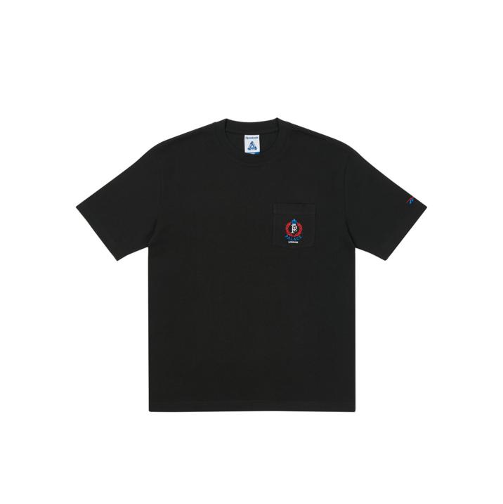 PALACE REEBOK T-SHIRT POCKET BLACK one color
