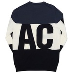 Thumbnail JUMBO FONT KNIT NAVY / WHITE / BLACK one color