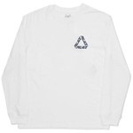 Thumbnail P 3 L/S T-SHIRT WHITE / NAVY one color