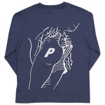 Thumbnail P-BUM L/S T-SHIRT NAVY one color