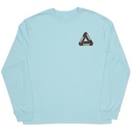 Thumbnail PLACAE L/S T-SHIRT CHILL BLUE one color