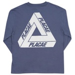 Thumbnail PLACAE L/S T-SHIRT GLUM GREY one color