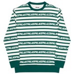 Thumbnail MULTI LINGUAL CREW GREEN / WHITE one color