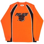 Thumbnail PIPE LONG SLEEVE TOP ORANGE / BLACK one color