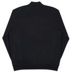 Thumbnail HALF ZIP BOMBER BLACK one color