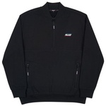 Thumbnail HALF ZIP BOMBER BLACK one color
