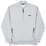 Thumbnail HALF ZIP BOMBER GREY MARL one color