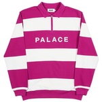 Thumbnail J STRIPE CREW DARK PINK / WHITE one color