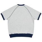 Thumbnail SHORT CREW GREY MARL / NAVY one color