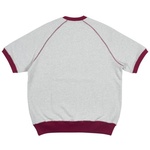 Thumbnail SHORT CREW GREY MARL / RED one color