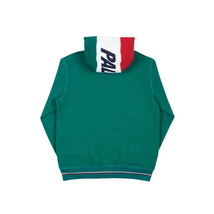 FLAGIN HOOD GREEN one color