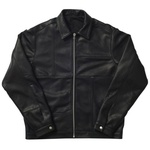 Thumbnail LEATHER PANEL JACKET BLACK one color
