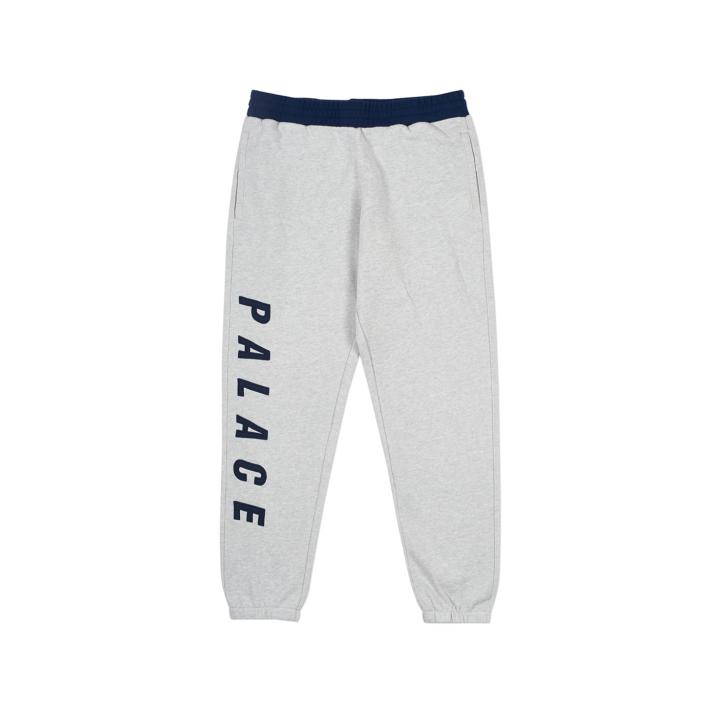 BORDER JOGGER GREY MARL / NAVY one color