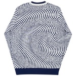 Thumbnail SWIRLY WURLY KNIT NAVY / WHITE one color