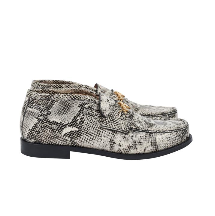 PALACE LOAFER MID GREY SNAKE PRINT one color