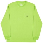 Thumbnail PJ'S POCKET LONGSLEEVE LIME GREEN one color