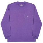 Thumbnail PJ'S POCKET LONGSLEEVE PURPLE one color