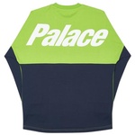 Thumbnail SPLITTER LONGSLEEVE LIME GREEN / NAVY one color