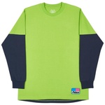 Thumbnail SPLITTER LONGSLEEVE LIME GREEN / NAVY one color