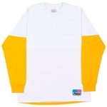 Thumbnail SPLITTER LONGSLEEVE WHITE / CITRUS YELLOW one color