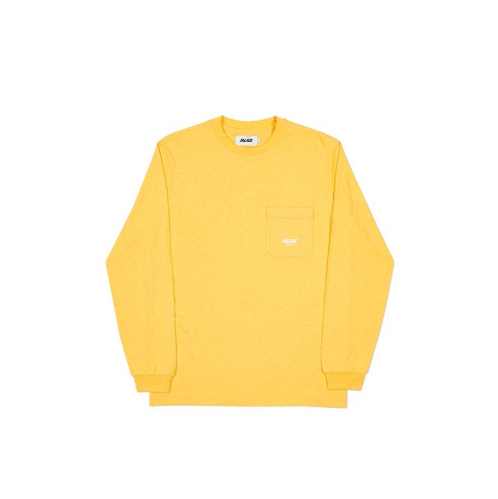 Palace SLUB POCKET LONGSLEEVE YELLOW