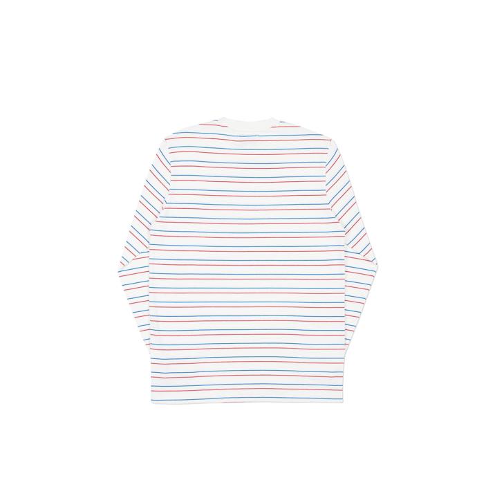 Thumbnail BASICALLY A STRIPE LONGSLEEVE WHITE one color