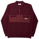 Thumbnail WAFFLE ON POLO BURGUNDY one color