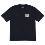 Thumbnail SPLIT T-SHIRT BLACK one color