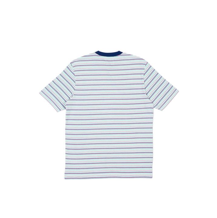 SCRIP T-SHIRT WHITE / NAVY one color
