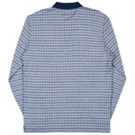 Thumbnail CHECKER ZIP TOP NAVY / WHITE one color