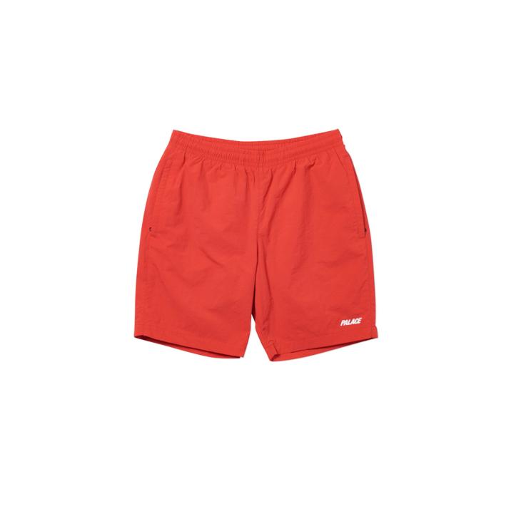 SHELL SHORTS RED one color