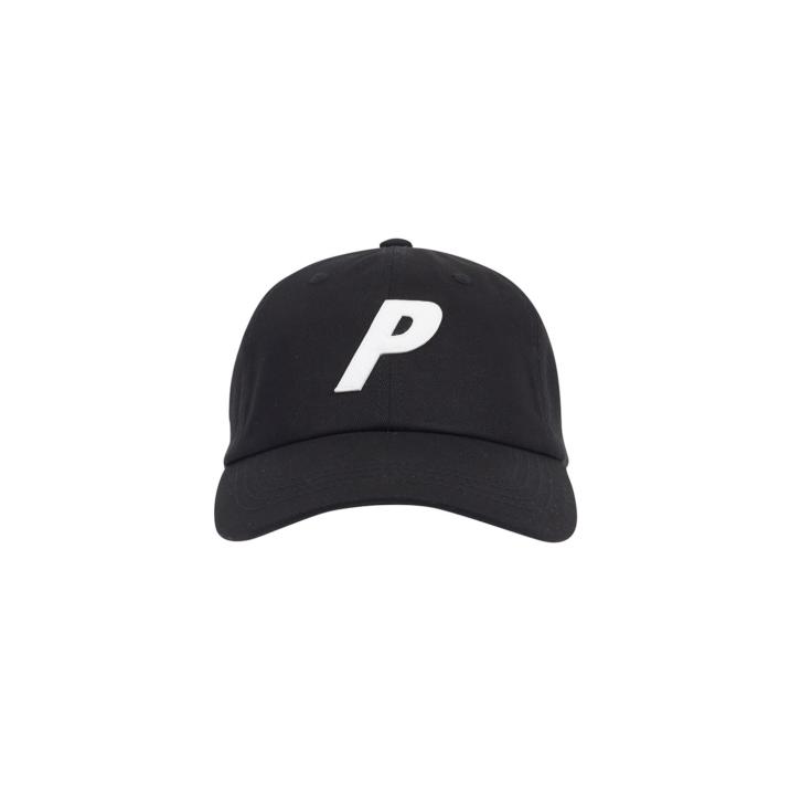Thumbnail P 6-PANEL BLACK one color