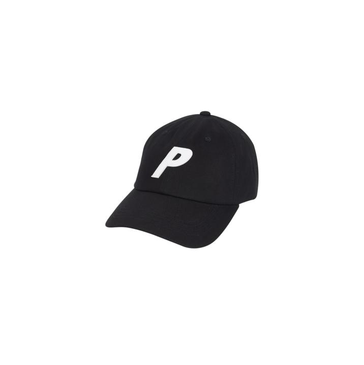 Thumbnail P 6-PANEL BLACK one color