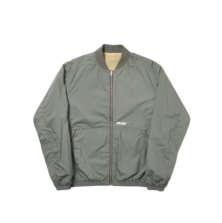 Thumbnail REVERSIBLE OVERLAY BOMBER OLIVE one color