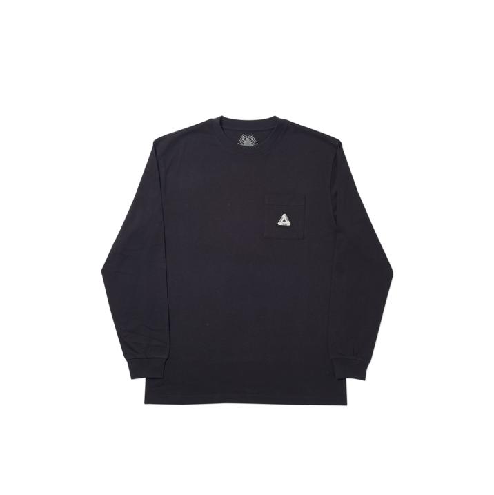 SOFAR POCKET LONGSLEEVE T-SHIRT BLACK one color