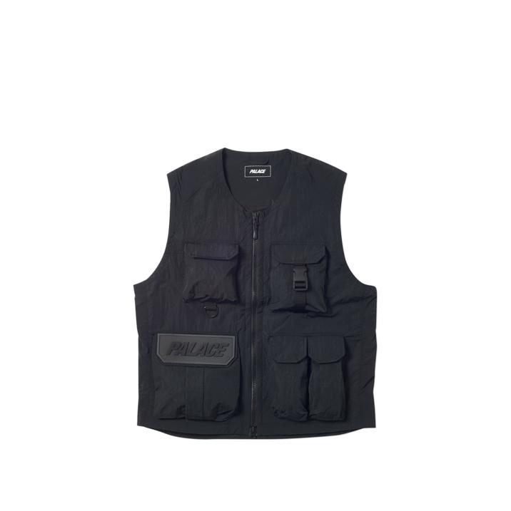 Thumbnail UTILITY IRIDESCENT JACKET + VEST BLACK one color