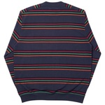 Thumbnail POCKET STRIPE CREW BLACK / ORANGE one color