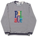 Thumbnail ZIG ZAG CREW BLACK / WHITE STRIPES one color