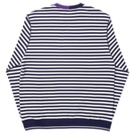 Thumbnail ZIG ZAG CREW NAVY / WHITE STRIPES one color