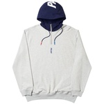 Thumbnail TWILL 1/4 HOOD GREY MARL one color