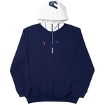 Thumbnail TWILL 1/4 HOOD NAVY one color