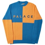 Thumbnail BATTON-BERG KNIT ORANGE / BLUE one color