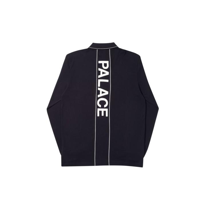 Thumbnail LINER LONGSLEEVE POLO BLACK one color