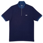 Thumbnail ZIPPED POLO NAVY one color
