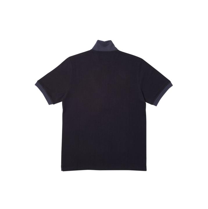 Thumbnail ZIPPED POLO BLACK one color