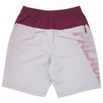 Thumbnail D. FADE SHELL SHORTS GREY / BURGUNDY one color
