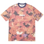 Thumbnail BLURRY FLOWER RINGER T-SHIRT ORANGE one color
